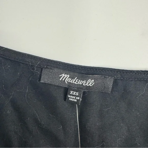 NWT Madewell Relaxed Scoopneck Short-Sleeve Top in black - Picture 8 of 13